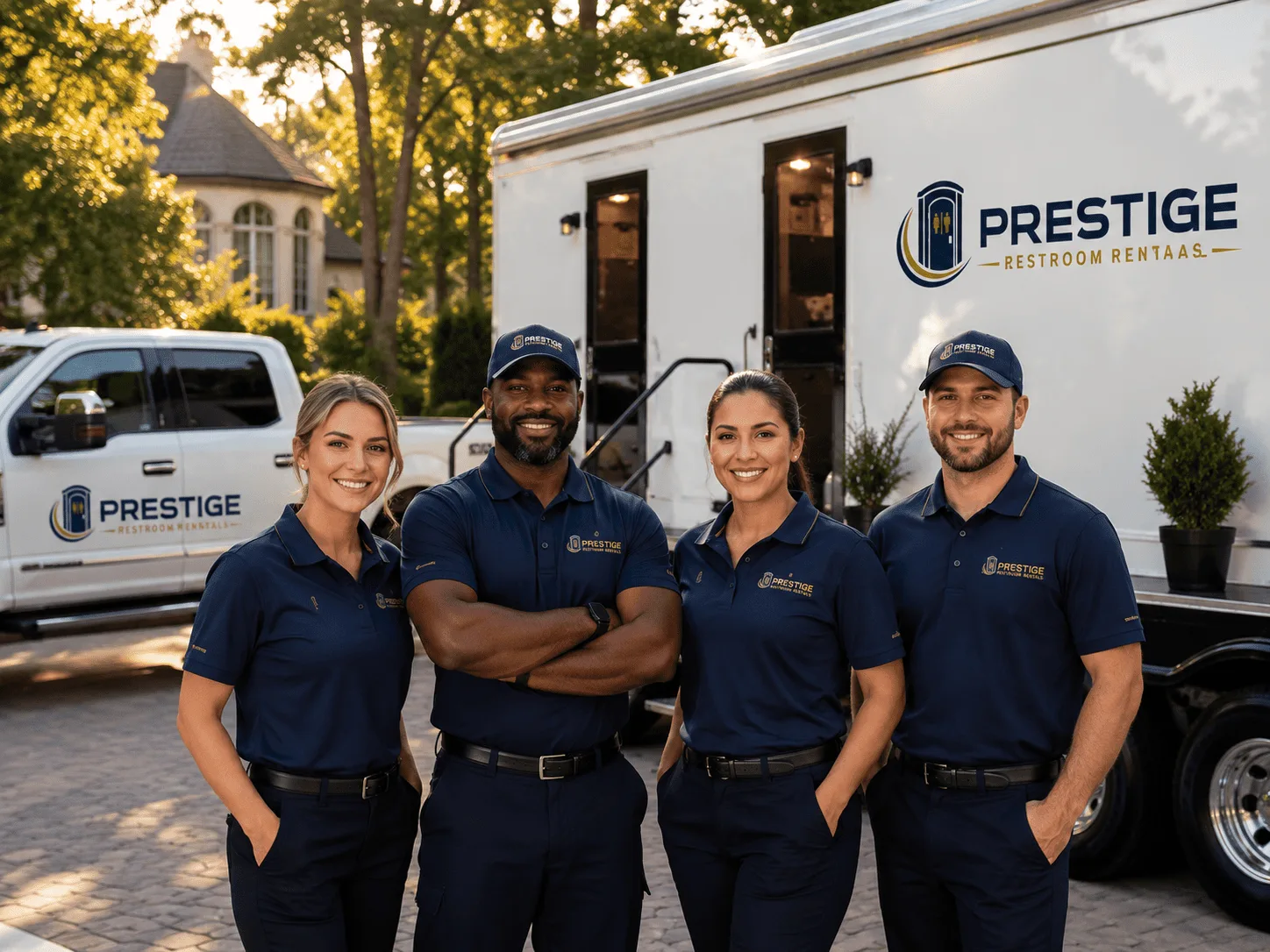 Trusted Luxury Portable Restrooms company in Glenfield, ND